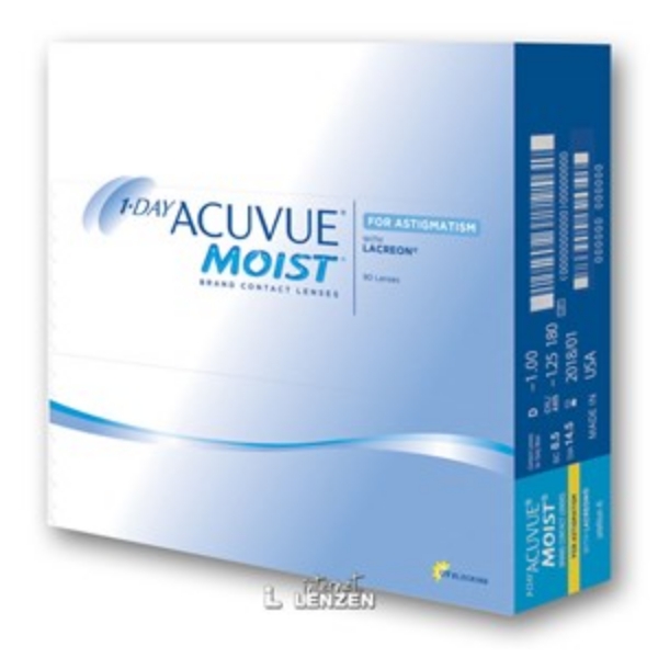 ACUVUE 1 DAY MOIST TORIC 90 PACK