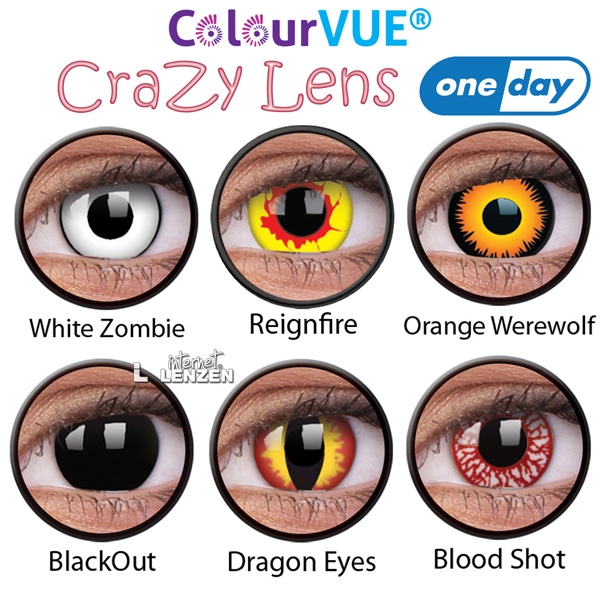 Picture of COLOURVUE 1 DAY CRAZY PLANO 2 PACK