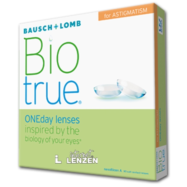 Picture of BIOTRUE - ONEDAY - FOR ASTIGMATISM - 90 PACK