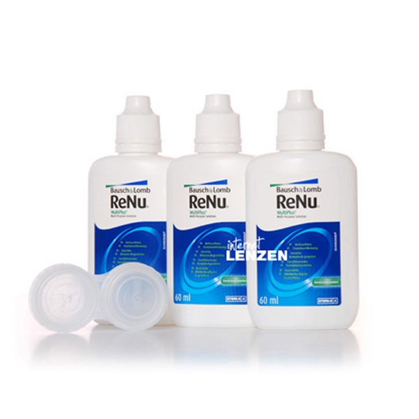 BAUSH LOMB - RENU MULTIPLUS - 3 X 60 ML naar 600 '24