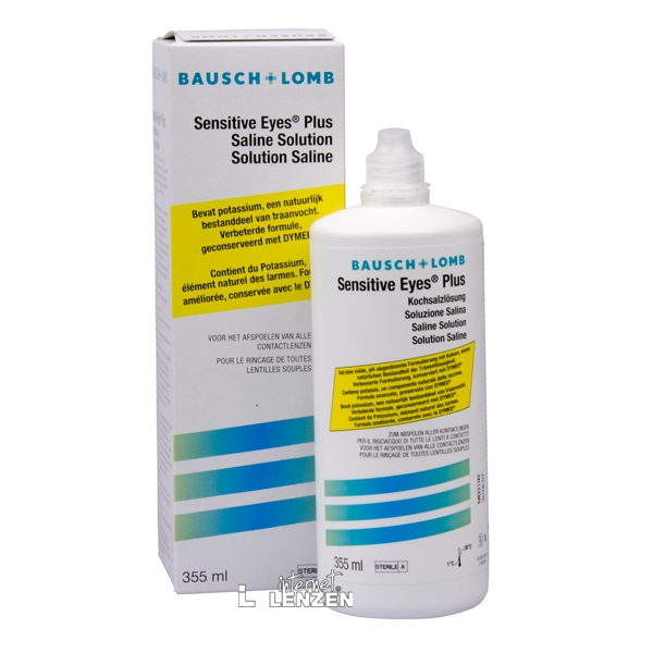 BAUSH & LOMB  SENSITIVE EYES  355 ML '24 600